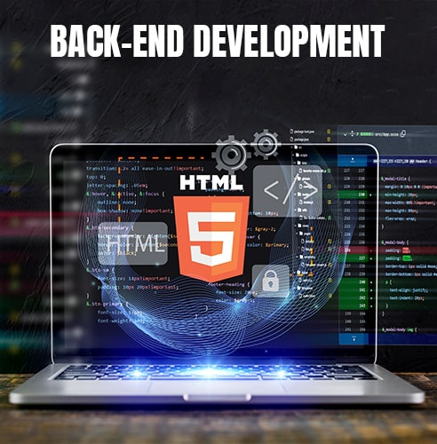 Back end web development services